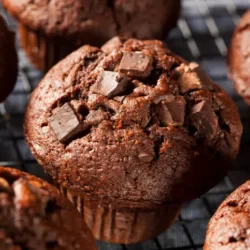 muffins de cafe y chocolate
